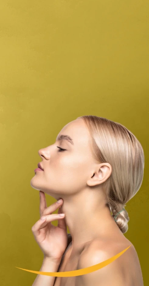 Lábios volumosos e
	contornos perfeitos